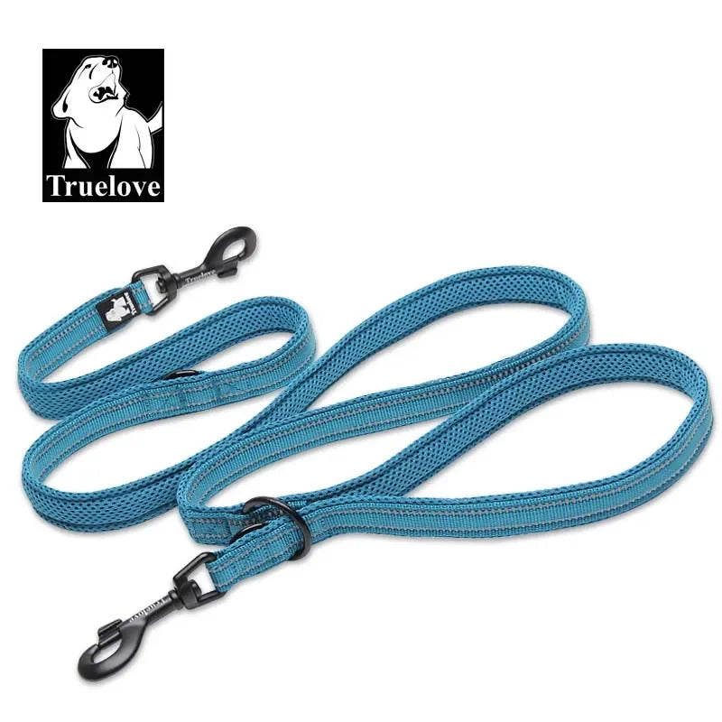 Adjustable Dog Lead Hands Free Pet Training Leash Multi-Function for 2 Dogs with reflective strips Image 9