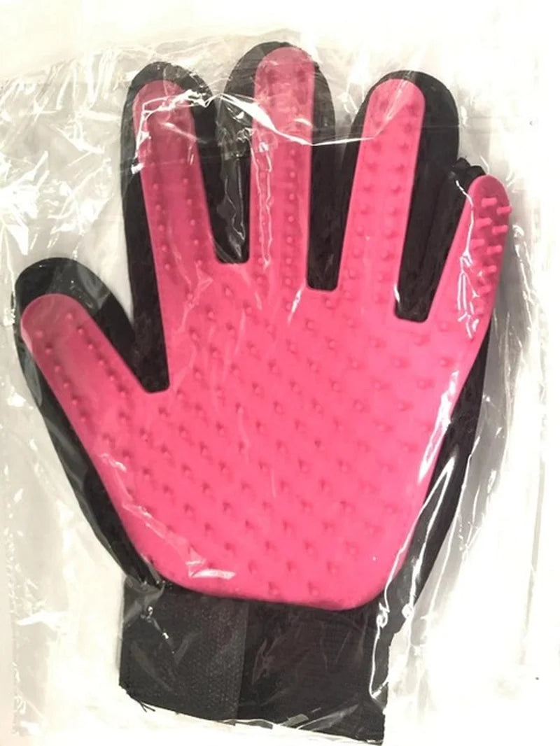 Pet Brush Glove for Hair Shedding for Cat and Dog Image 18