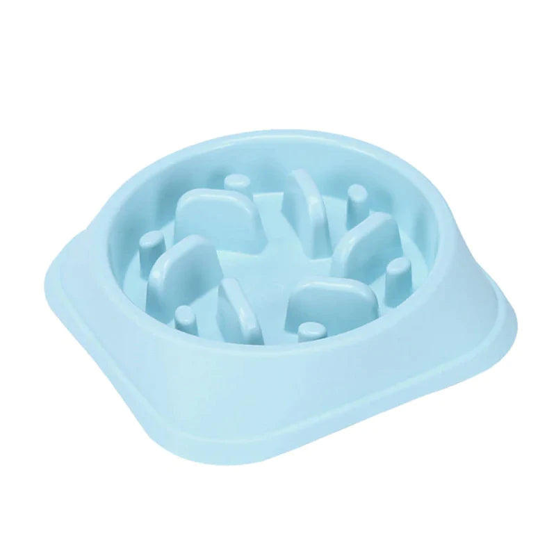 Pet Slow Feed Food Bowl Small Dog Non-Slip Slow for Cats and Dogs Image 19
