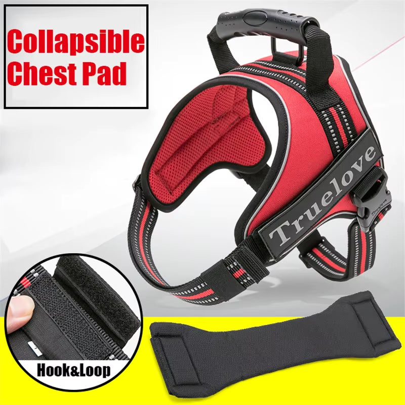 No-Pull Dog Harness with Reflective Stitching Image 3