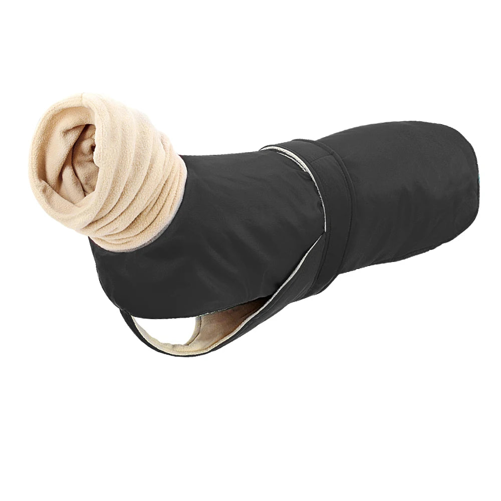 Winter Warm Waterproof Dog Jacket Coat with Leash Hole for Medium Large Dogs Image 9
