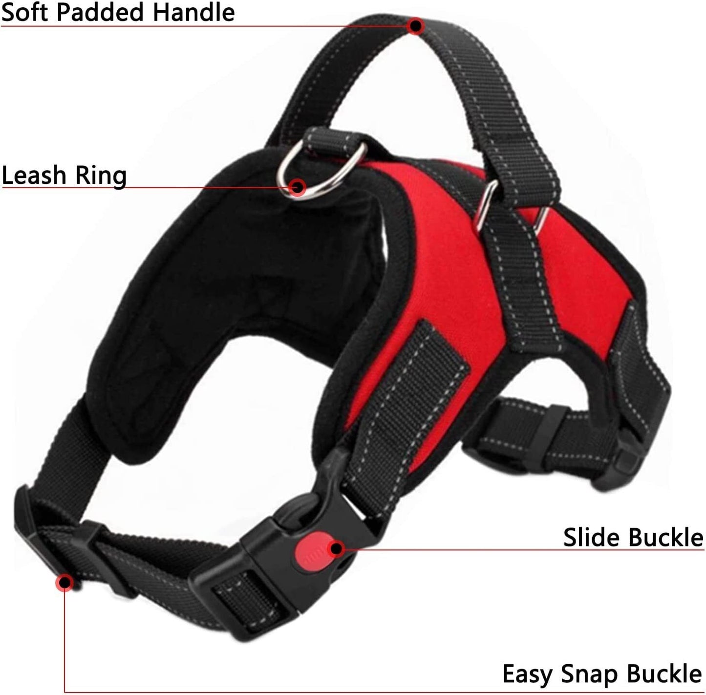 Dog No Pull Harness for Small Medium and Large Dogs Strong and Adjustable Image 28