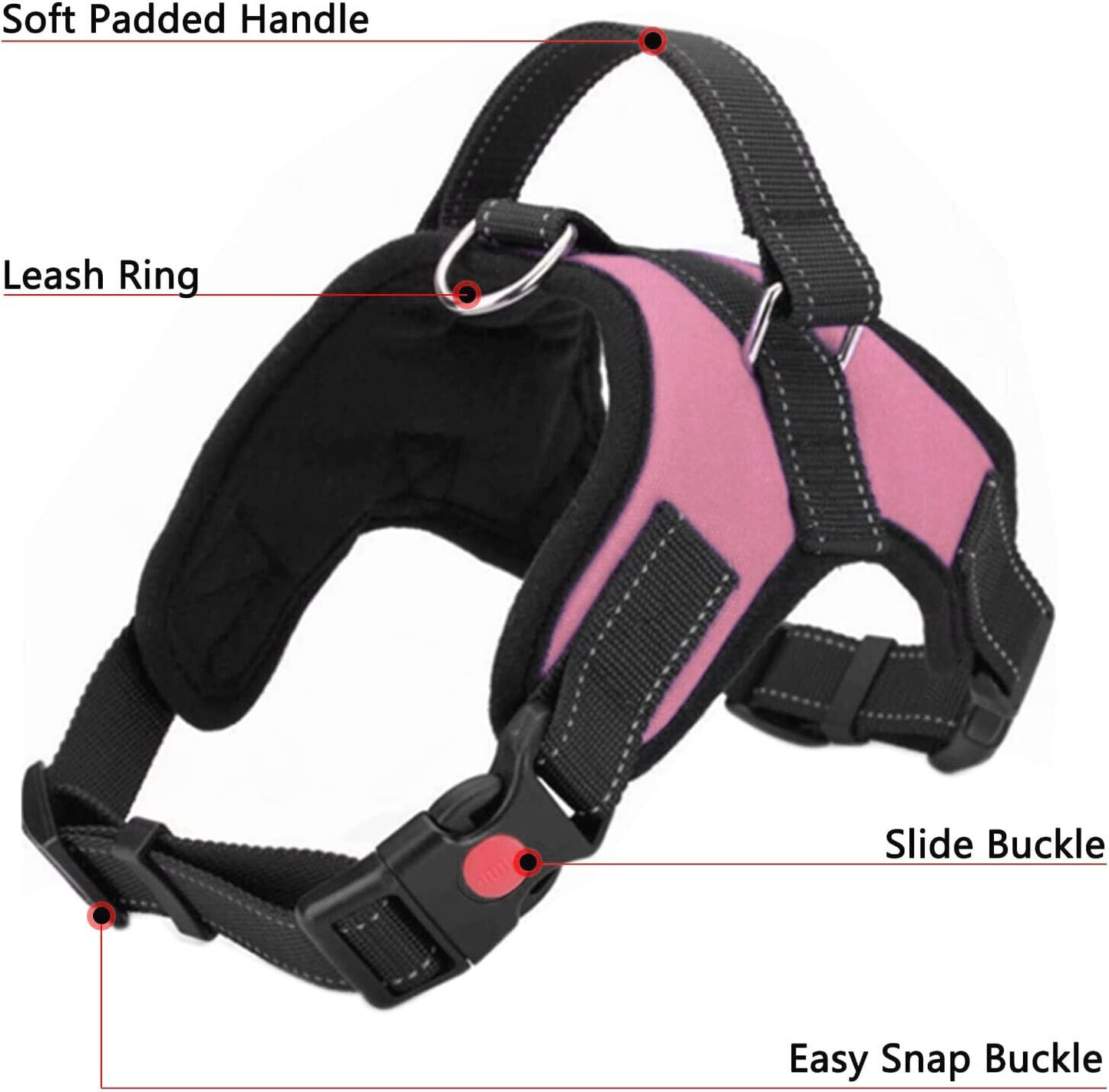 Dog No Pull Harness for Small Medium and Large Dogs Strong and Adjustable Image 35