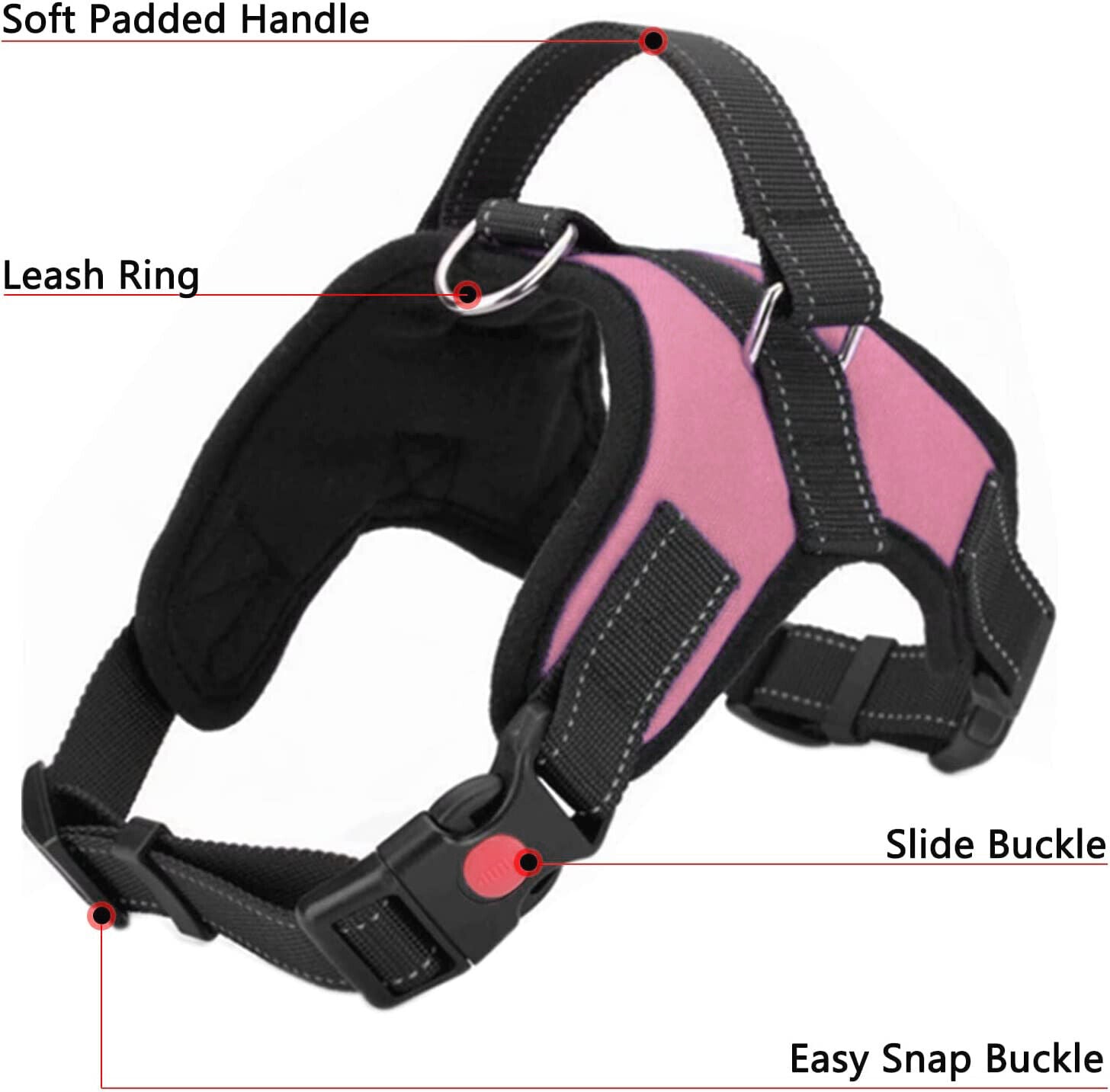 Dog No Pull Harness for Small Medium and Large Dogs Strong and Adjustable Image 35