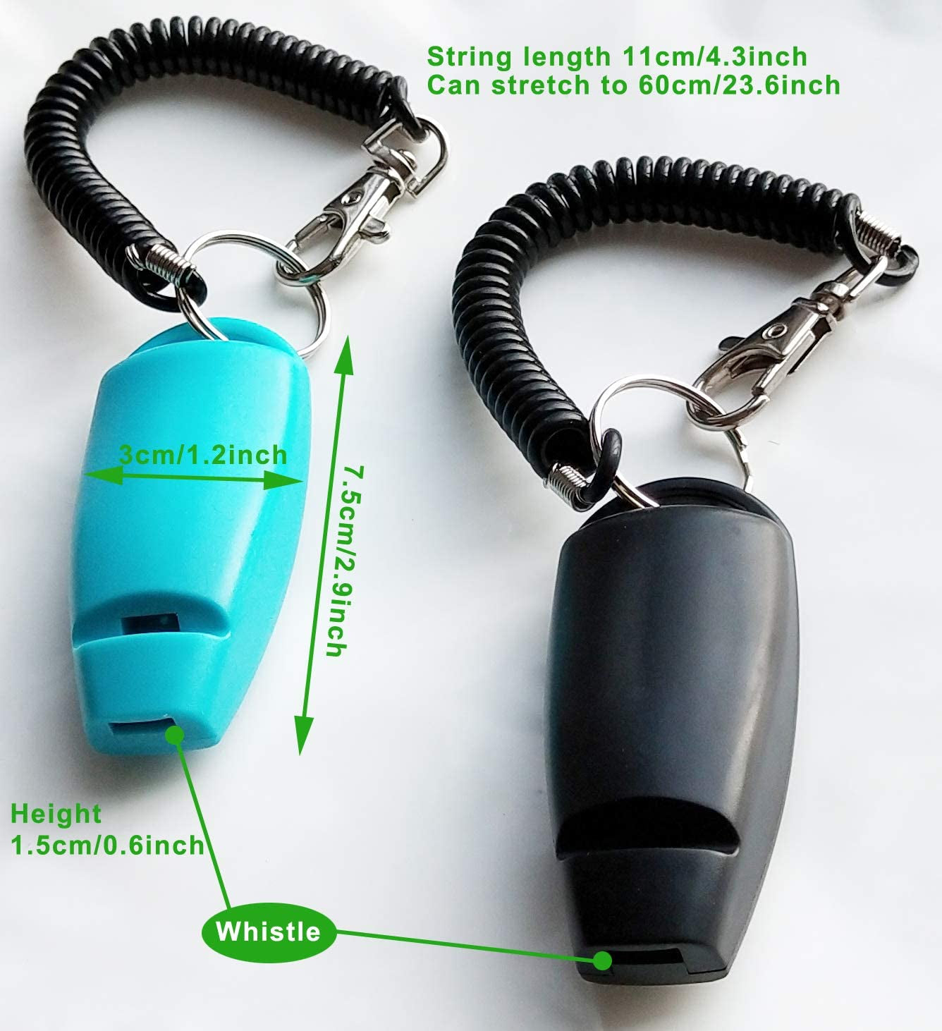 Dog Training Clicker Whistle with Wrist Strap Image 4
