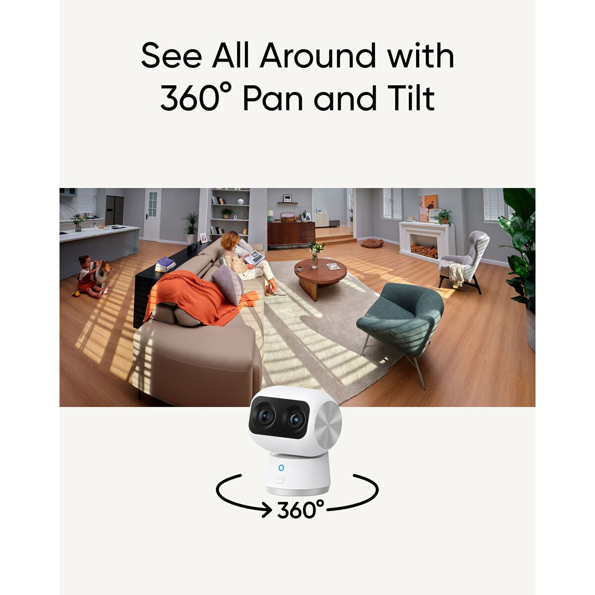 Indoor Pet Camera Cam S350 2 Pack - No Fees Image 4