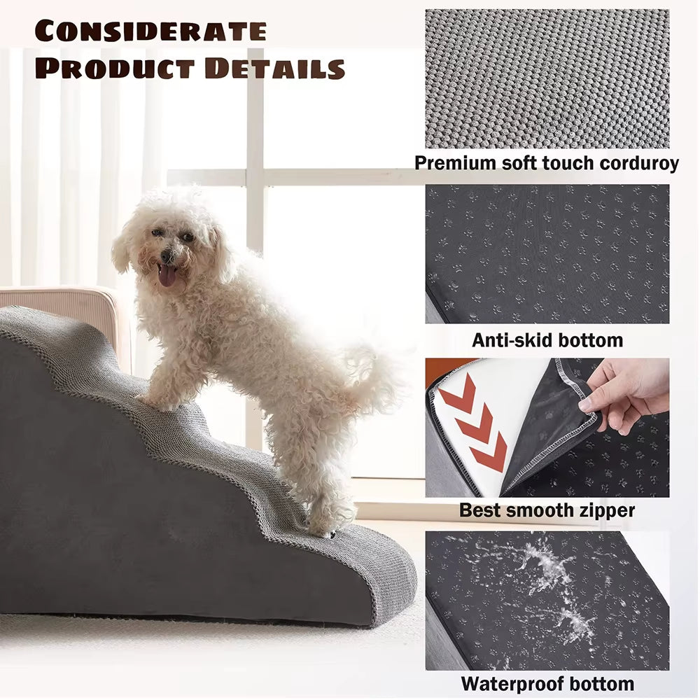 Non-Slip Pet Ramp Stairs for Dogs and Cats Image 3