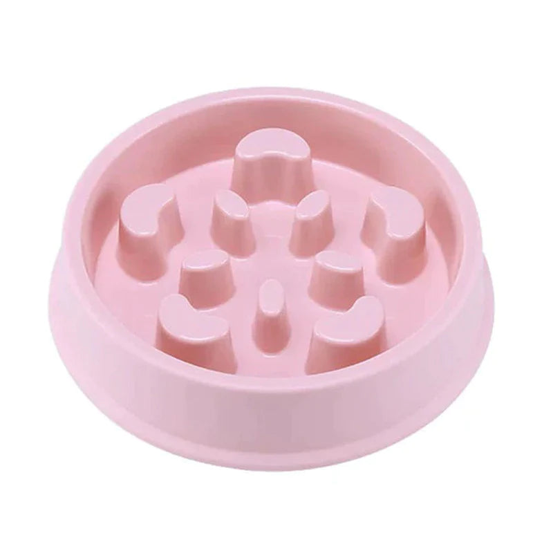 Pet Slow Feed Food Bowl Small Dog Non-Slip Slow for Cats and Dogs Image 14