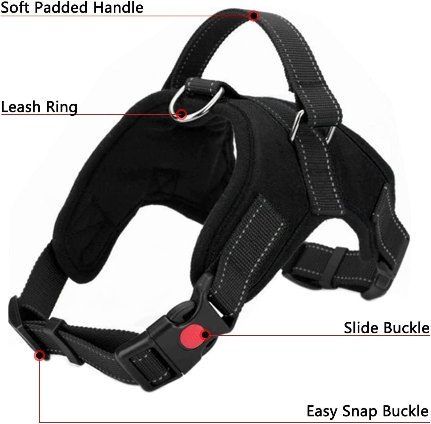 Dog No Pull Harness for Small Medium and Large Dogs Strong and Adjustable Image 15