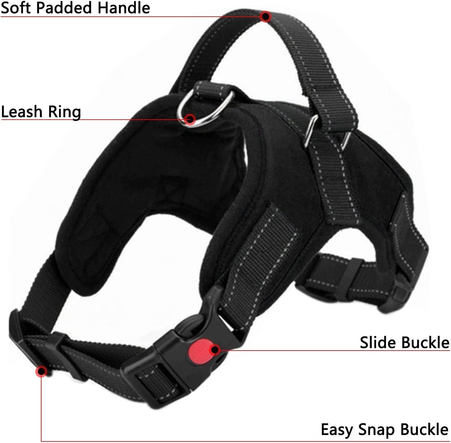 Dog No Pull Harness for Small Medium and Large Dogs Strong and Adjustable Image 15