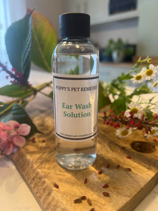 Natural ear wash for pets  Gentle plant based