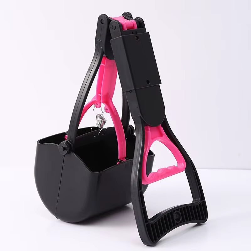 Heavy Duty Long Handle Pooper Scooper for Dog Puppy Cat Waste Picker Pet Cleaning Shovel 12