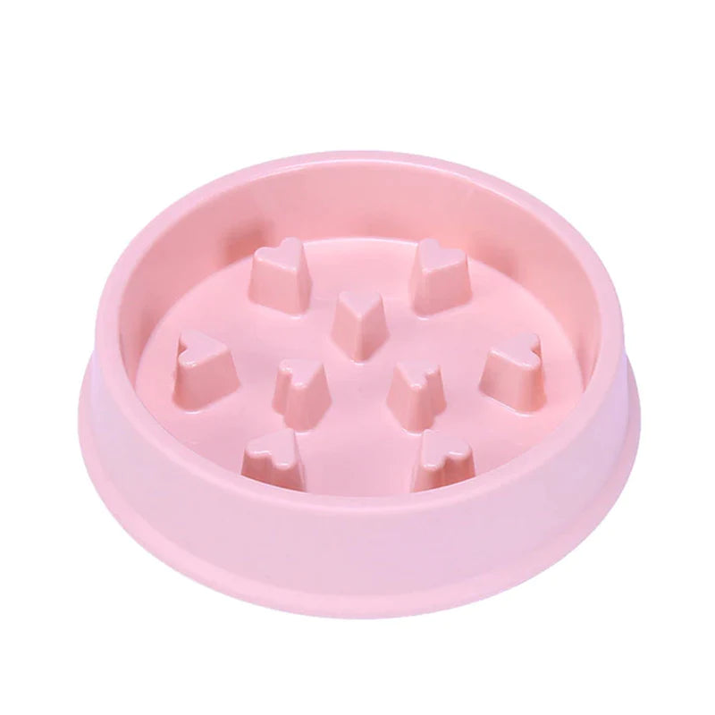 Pet Slow Feed Food Bowl Small Dog Non-Slip Slow for Cats and Dogs Image 18