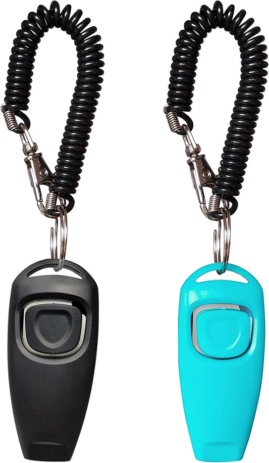 Dog Training Clicker Whistle with Wrist Strap Image 1