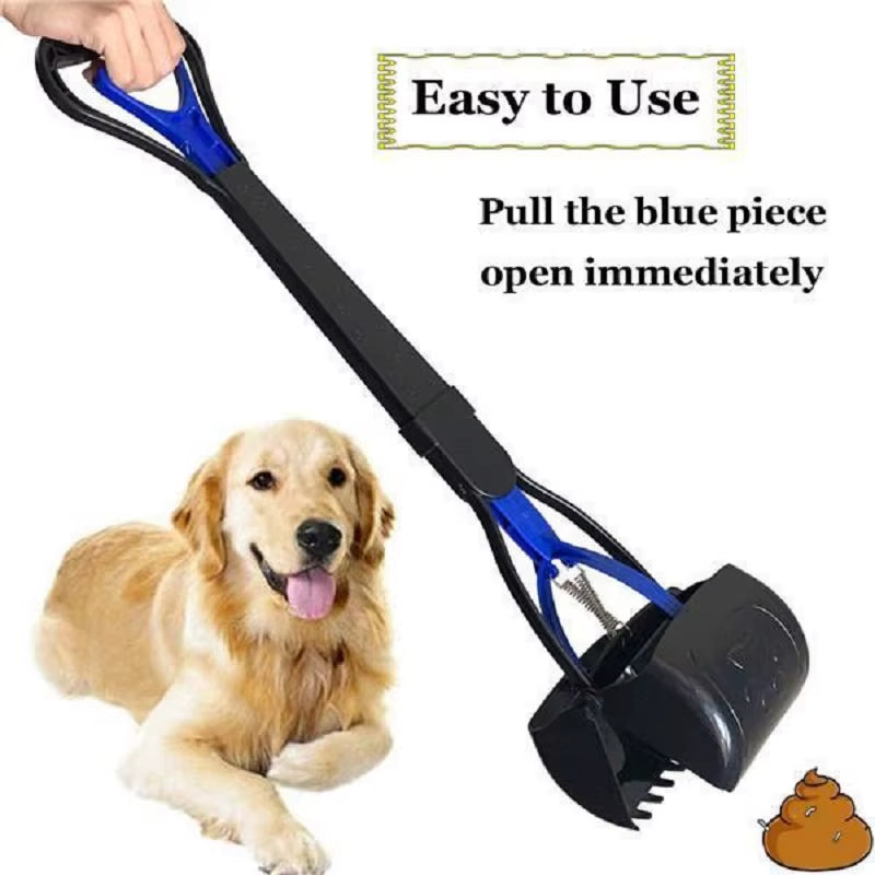 Heavy Duty Long Handle Pooper Scooper for Dog Puppy Cat Waste Picker Pet Cleaning Shovel 2