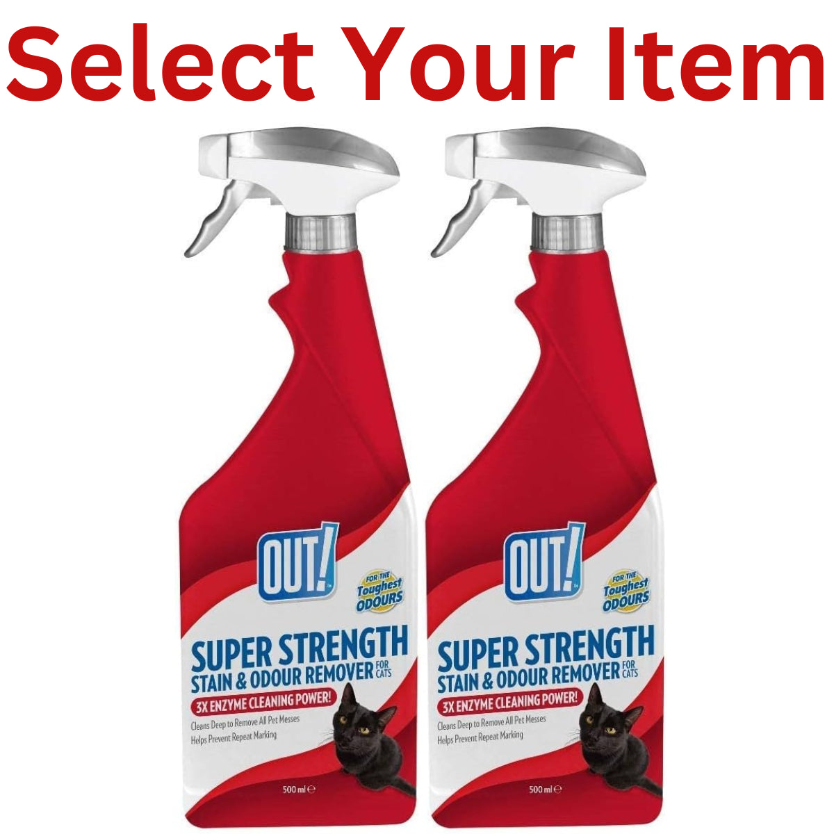 Pet Stain Odour Remover Super Strength Enzyme Cleaner Smell Nuetraliser 2X 500Ml Image 9