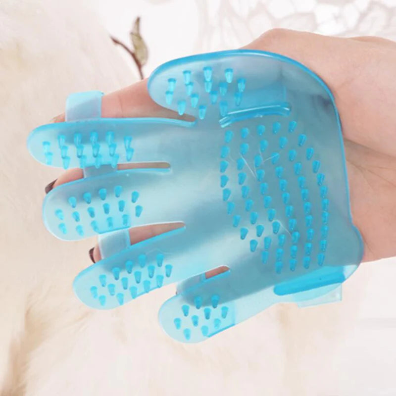 Pet Brush Glove for Hair Shedding Cat Dog Image 6