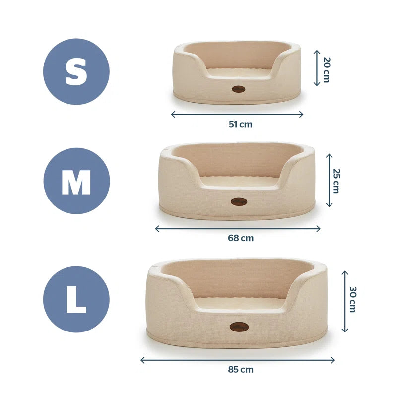 Orthopaedic Donut Pet Bed for Dogs and Cats Image 2