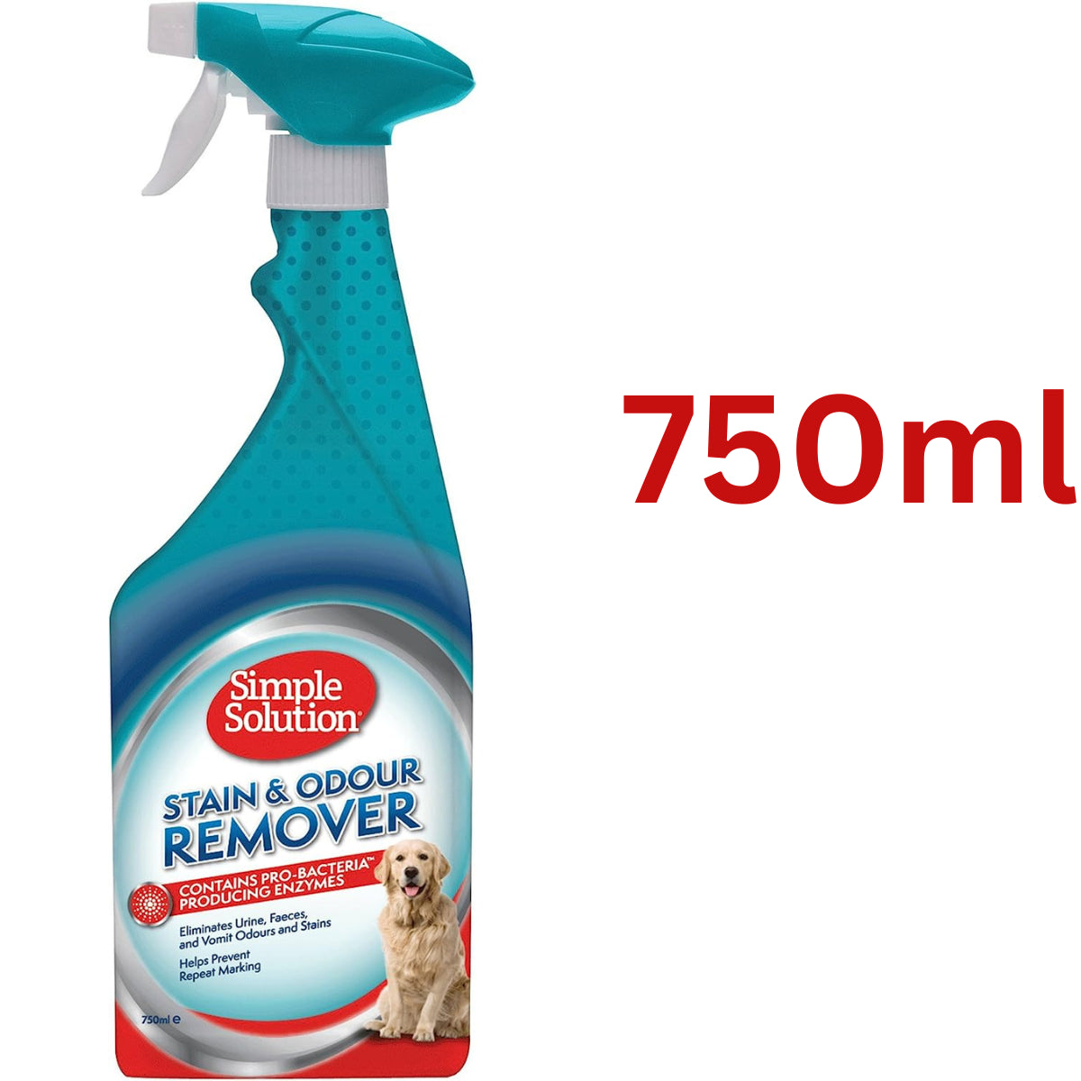 Simple Solution Dog Cat Pet Stain Odour Remover Urine Smell Destroyer Cleaner 4L Image 21