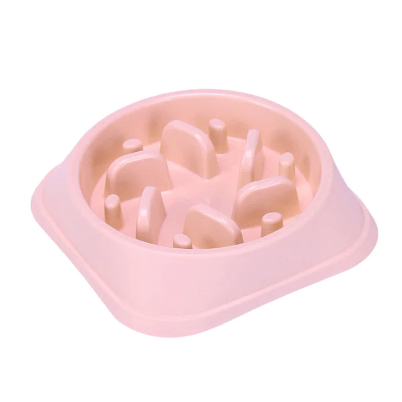 Pet Slow Feed Food Bowl Small Dog Non-Slip Slow for Cats and Dogs Image 23