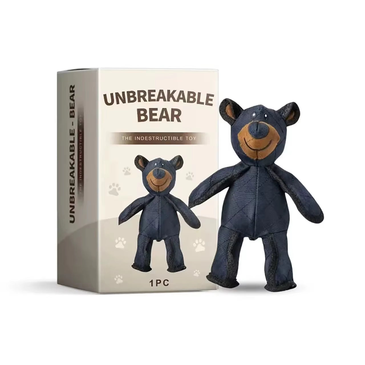 Unbreakable Teddy Bear Toy for Dogs Indestructible Heavy-Duty Image 5