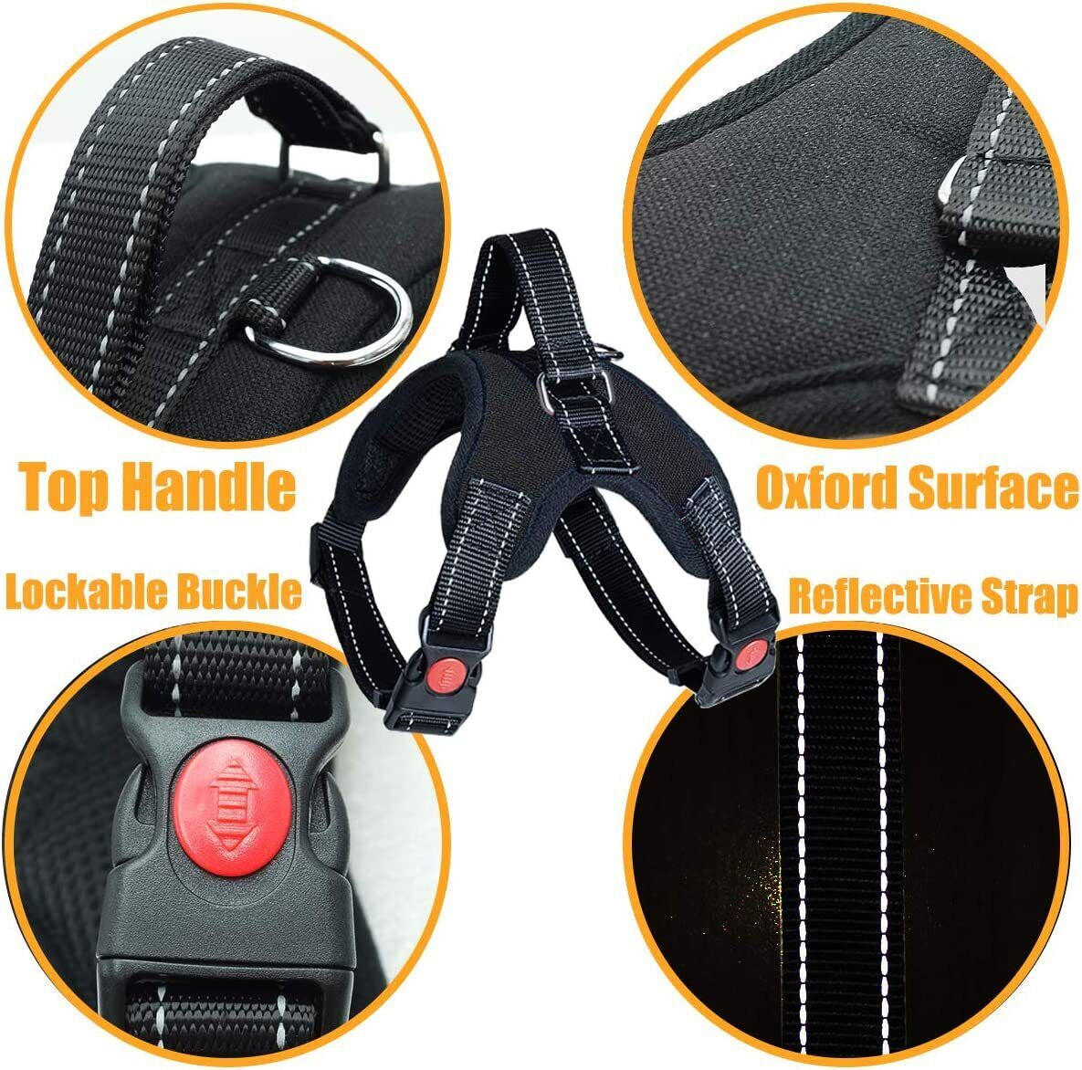 Dog No Pull Harness for Small Medium and Large Dogs Strong and Adjustable Image 24